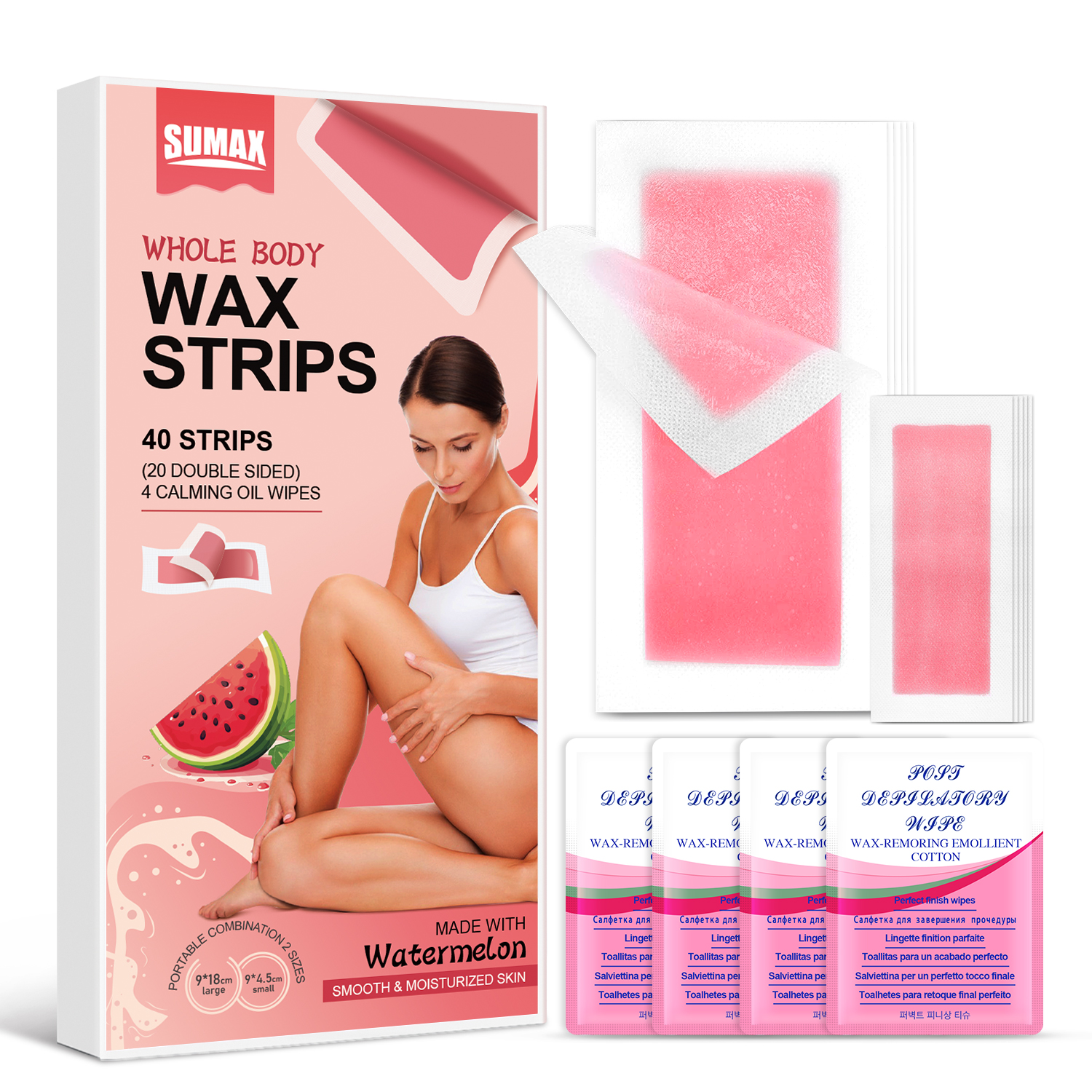 Mô tả RUOALL 40 miếng giấy sáp tẩy lông siêu mạnh - tẩy lông nhanh, thích hợp cho làn da nhạy cảm, phổ biến khắp cơ thể, mịn màng lâu trôi - 1