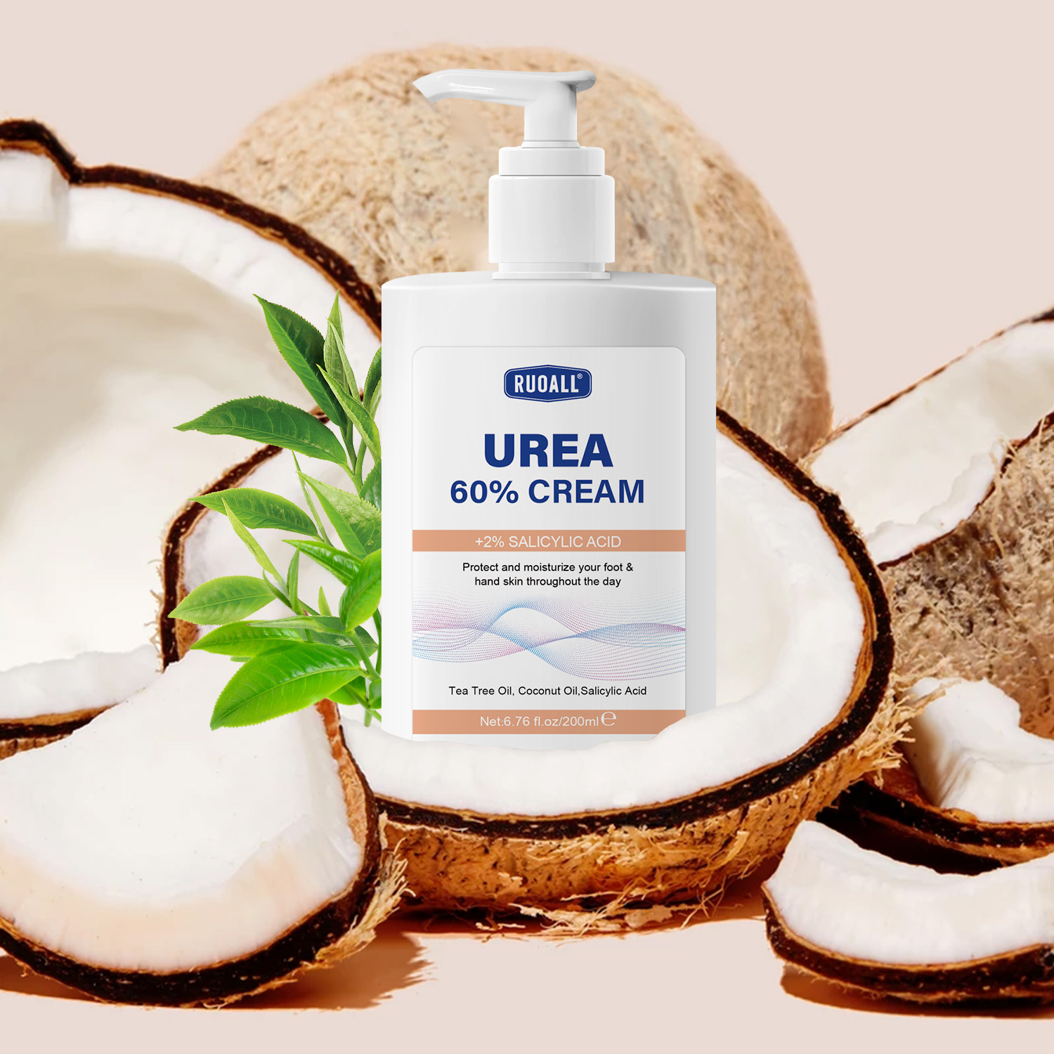 Mô tả Kem phục hồi chân RUOALL 200ml - Nuôi dưỡng sâu, loại bỏ vết nứt và chữa lành độ nhám, làm dịu mệt mỏi, sảng khoái và dưỡng ẩm - 11