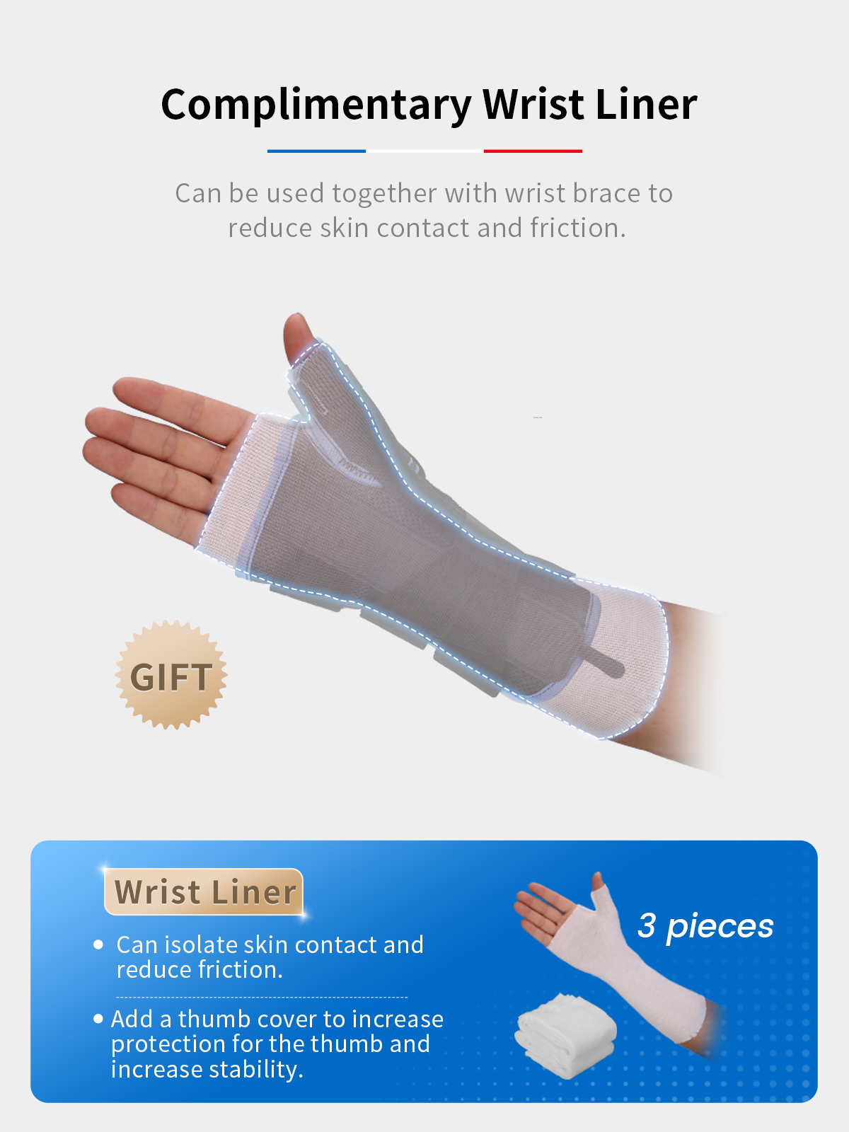 Mô tả Nẹp cổ tay quấn nhanh VELPEAU để giảm đường hầm cổ tay, cố định hỗ trợ giấc ngủ ban đêm có nẹp đệm & kim loại cho viêm khớp, bong gân - 11