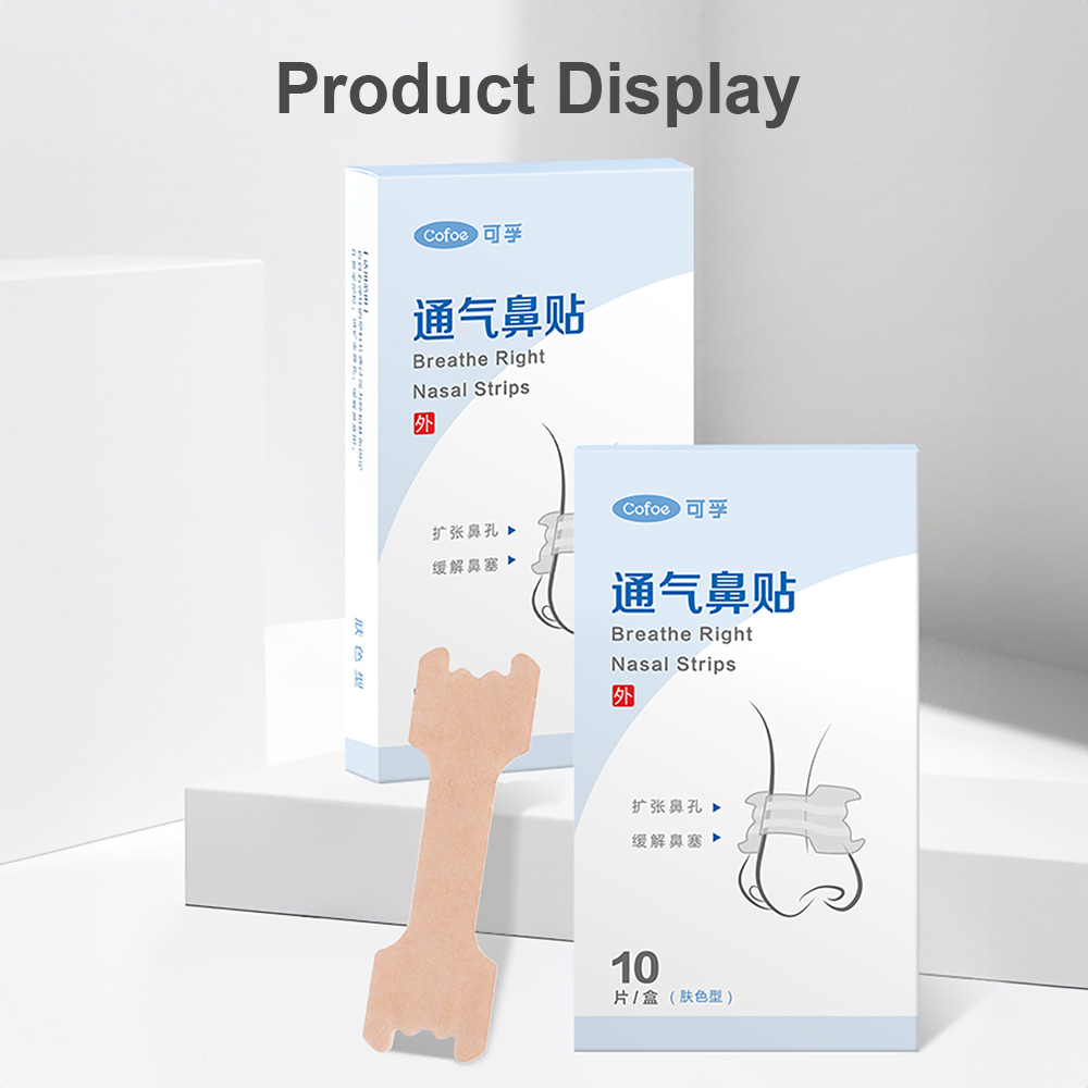 Mô tả Cofoe Thở Phải Dải Mũi Chống Ngáy Dải Hỗ Trợ Giấc Ngủ Dễ Dàng Mất Ngủ Thông Gió Miếng Dán Miếng Dán Di Động Mềm Mại Mặc Cá Nhân Đóng Gói Thông Gió Miếng Dán - 2