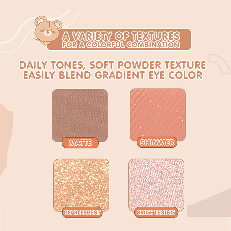 Mô tả Bảng Màu Toàn Diện Bảy Màu Blusher Hightlight Contour Làm Sáng Lâu Dài Trang Điểm Phấn Mắt Bảng Tự Nhiên Trang Điểm Làm Đẹp Mỹ Phẩm - 3