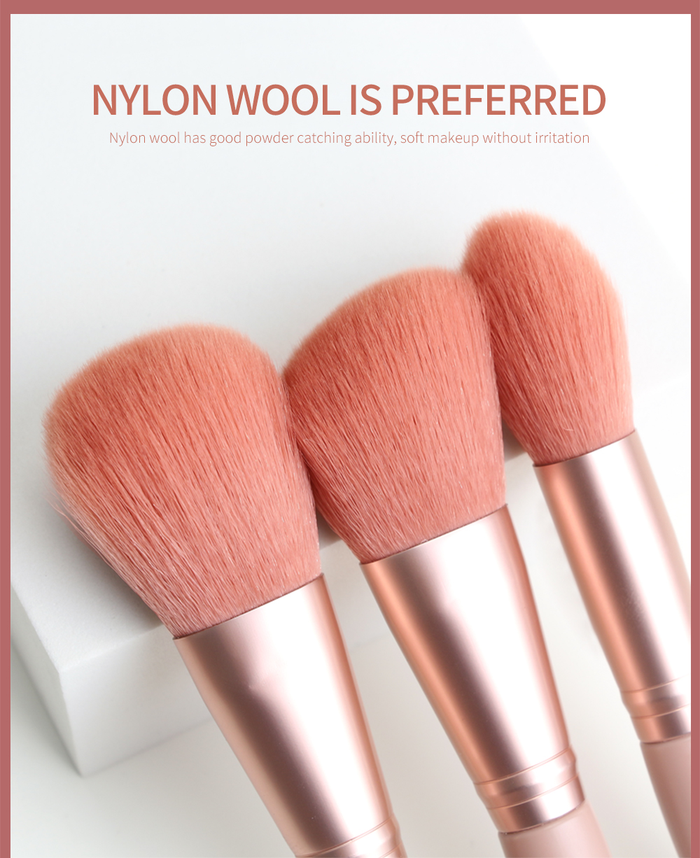 Mô tả MAANGE Bộ 9 Cọ Makeup Chuyên Nghiệp Kèm Bao Đựng 5886 - 2