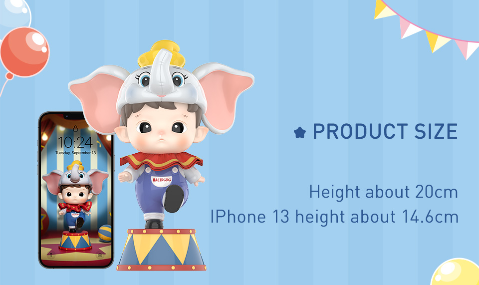 POP MART HACIPUPU × Dumbo Figurine HACIPUPU × Dumbo Figurine - POP MART (Hong Kong, China)