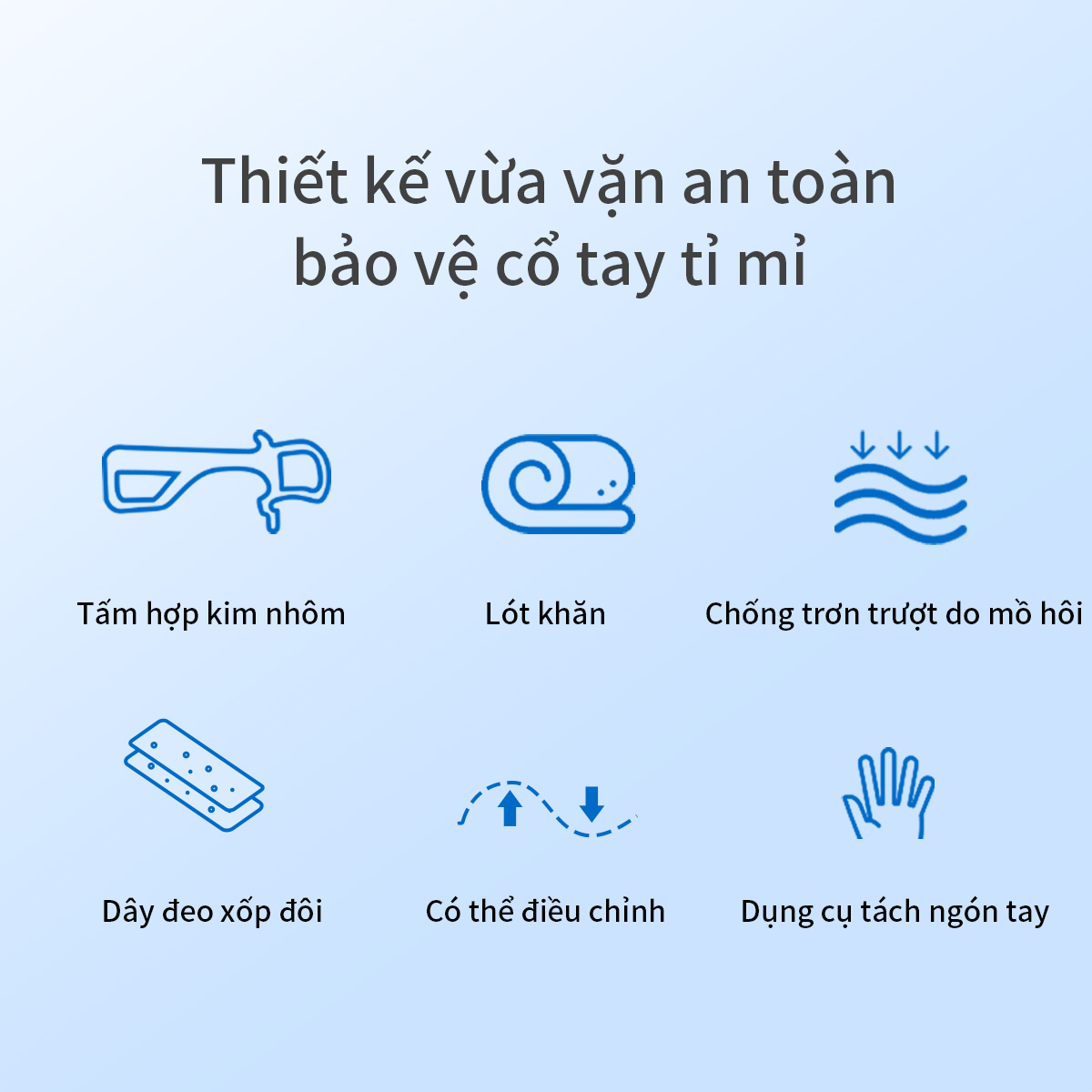 Mô tả Nẹp tay VELPEAU nghỉ ngơi đột quỵ Cố định ban đêm Nẹp cổ tay với hỗ trợ ngón tay Ổn định ngón tay cái Bọc cơ tay Phục hồi chức năng Viêm khớp Viêm gân Đau ống cổ tay - 2