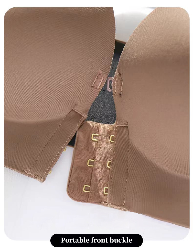 Mô tả FallSweet 3CM Dày Trước Đóng Áo Ngực Dành Cho Nữ quây Push Up Đồ Lót Vô Hình Không Dây Chống Trơn Trượt Thần Mật Nâng Ngực Đồ Lót - 2