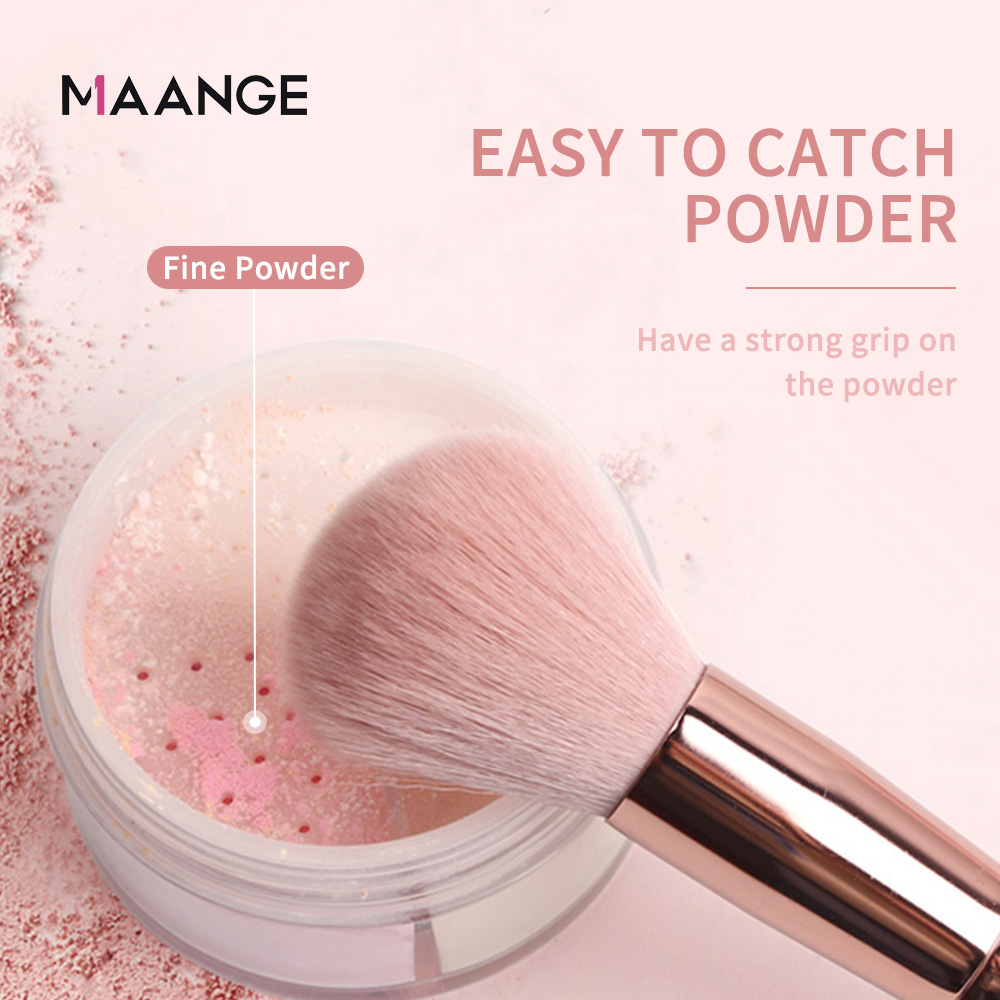 Mô tả Set 7 cọ trang điểm MAANGE tán phấn má hồng phấn phủ che khuyết điểm phấn mắt tiện lợi 5861 - 1