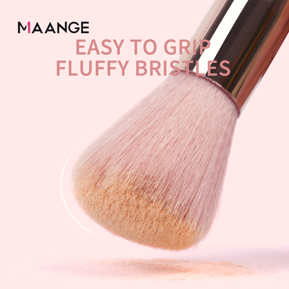 Mô tả Set 7 cọ trang điểm MAANGE tán phấn má hồng phấn phủ che khuyết điểm phấn mắt tiện lợi 5861 - 3