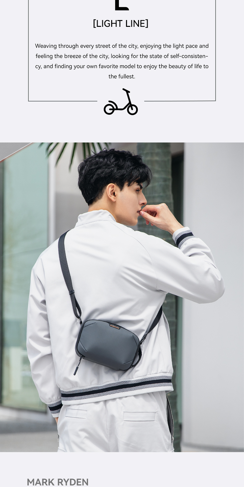 Túi đeo chéo nam MARK RYDEN có dây đeo có thể tháo rời | Shopee Việt Nam