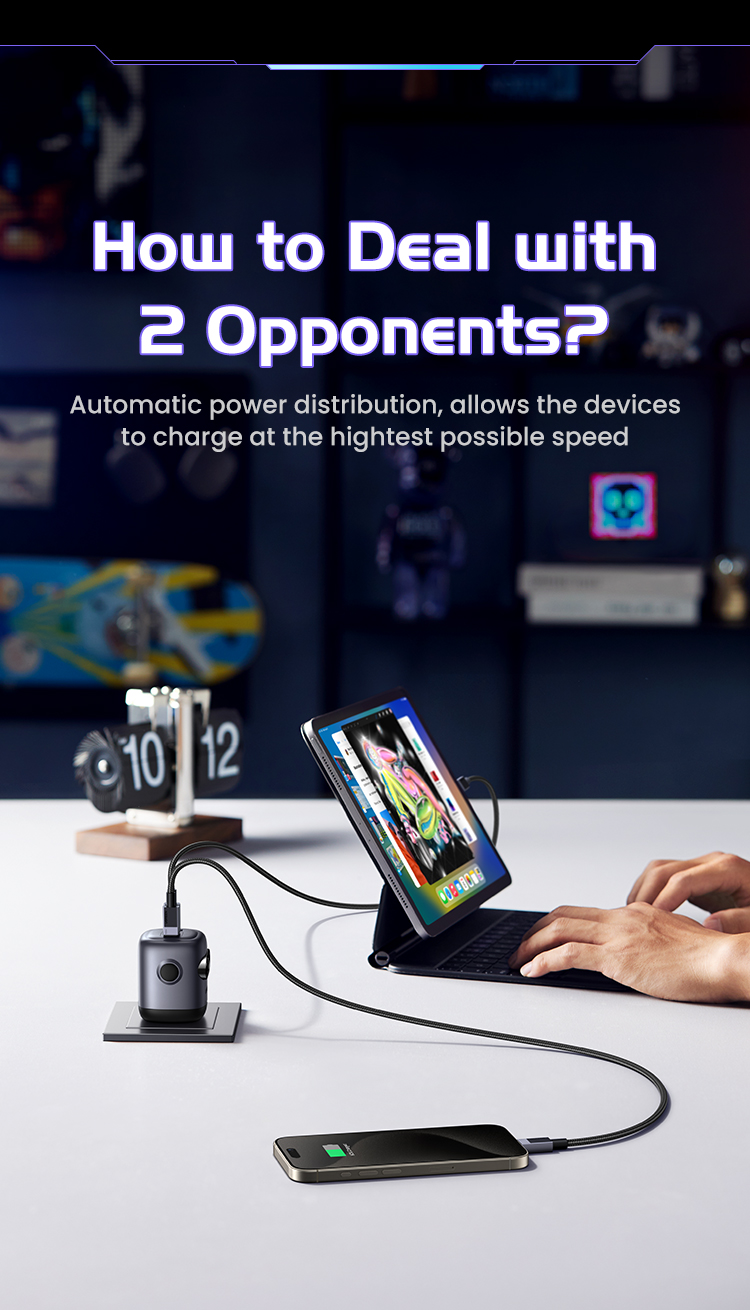 Ugreen Uno 65W 30W RbotGaN Sạc Nhanh GaN2 Sạc Nhanh RG Bộ Chuyển Đổi Nguồn USB C Nhanh Cho iPhone 15 14 13 Pro Max Samsung S24 S23 Ultra – ảnh mô tả chi tiết 9