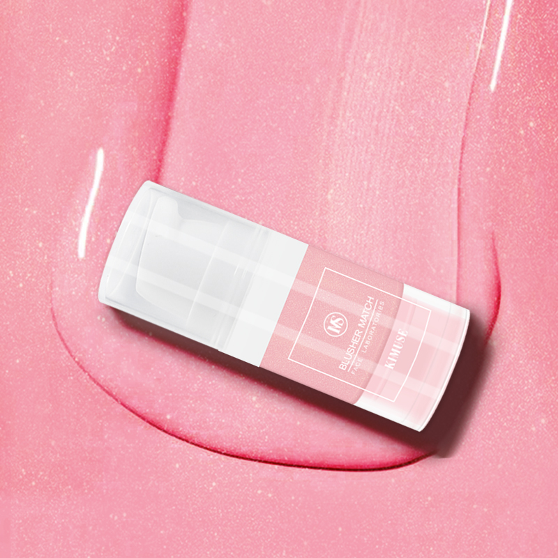 Mô tả KIMUSE Liquid Blush Lâu trôi Chống thấm mồ hôi Không phai mặt Trang điểm 4 màu Tùy chọn - 3