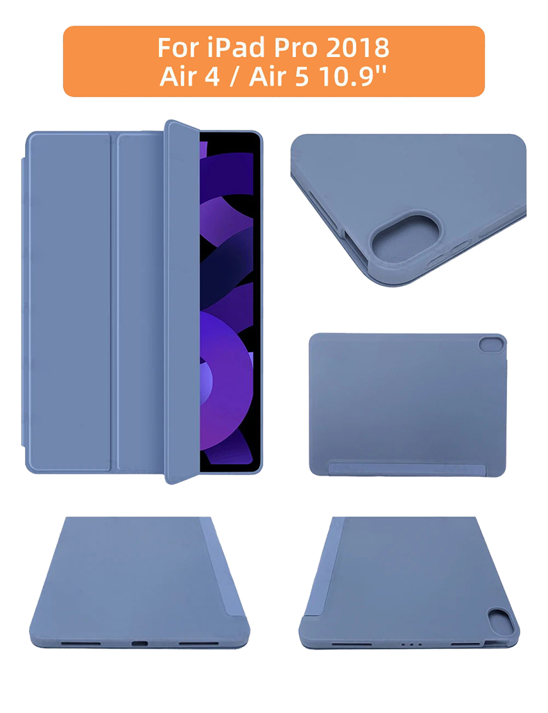 Mô tả Tbtic Cho iPad Case Air 7 M3 2025 6 Pro 11 2024 11th A16 10th Gen Pro Mini 6 Air 5 4 3 2 1 9th 8th 7th 6th 5th 9.7 10.2 10.5 10.9 Mỏng Nhẹ Mềm Da PU Lật Đứng - 7