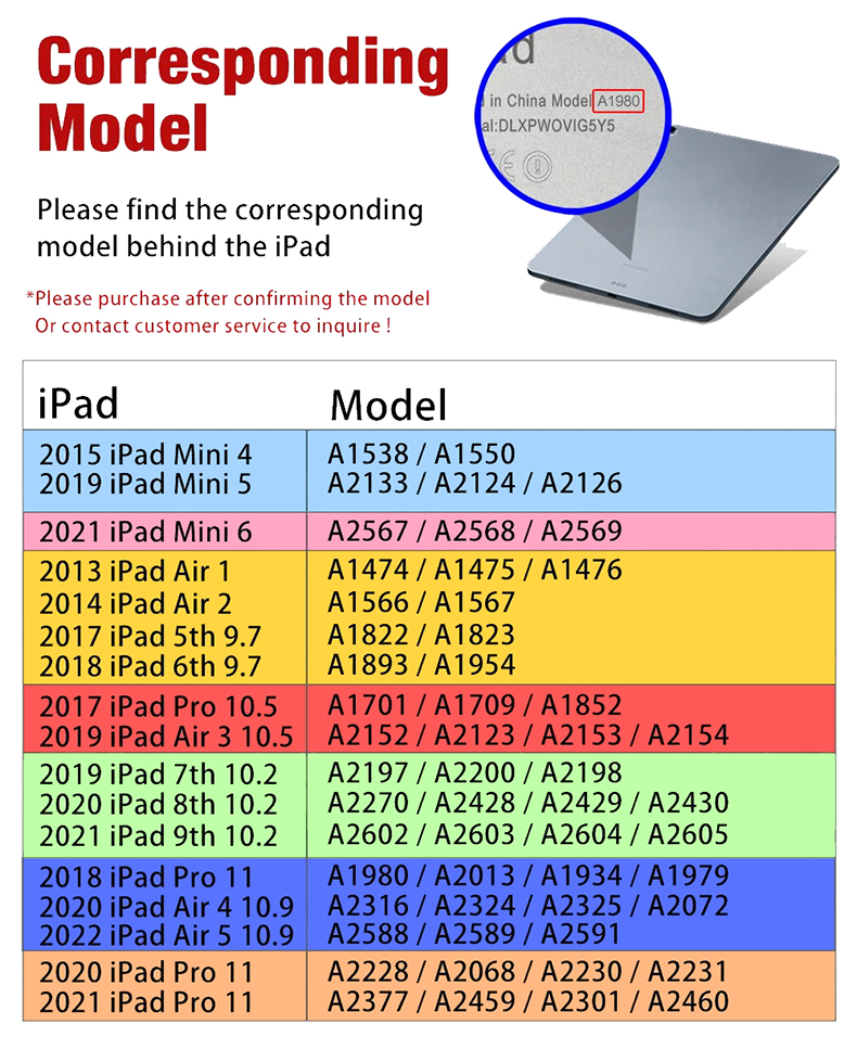 Mô tả Tbtic Cho iPad Case Air 7 M3 2025 6 Pro 11 2024 11th A16 10th Gen Pro Mini 6 Air 5 4 3 2 1 9th 8th 7th 6th 5th 9.7 10.2 10.5 10.9 Mỏng Nhẹ Mềm Da PU Lật Đứng - 1