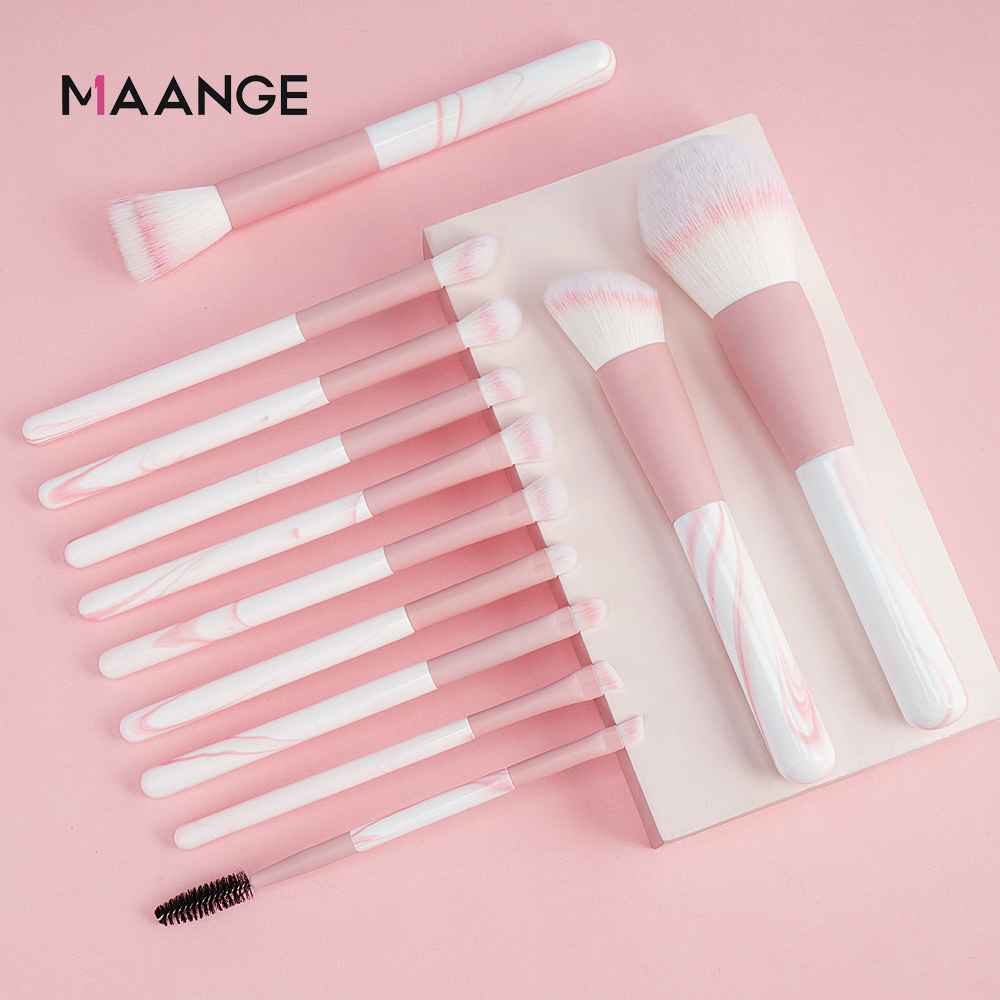 Mô tả Bộ 12 cọ trang điểm MAANGE 51199 tiện lợi - 7