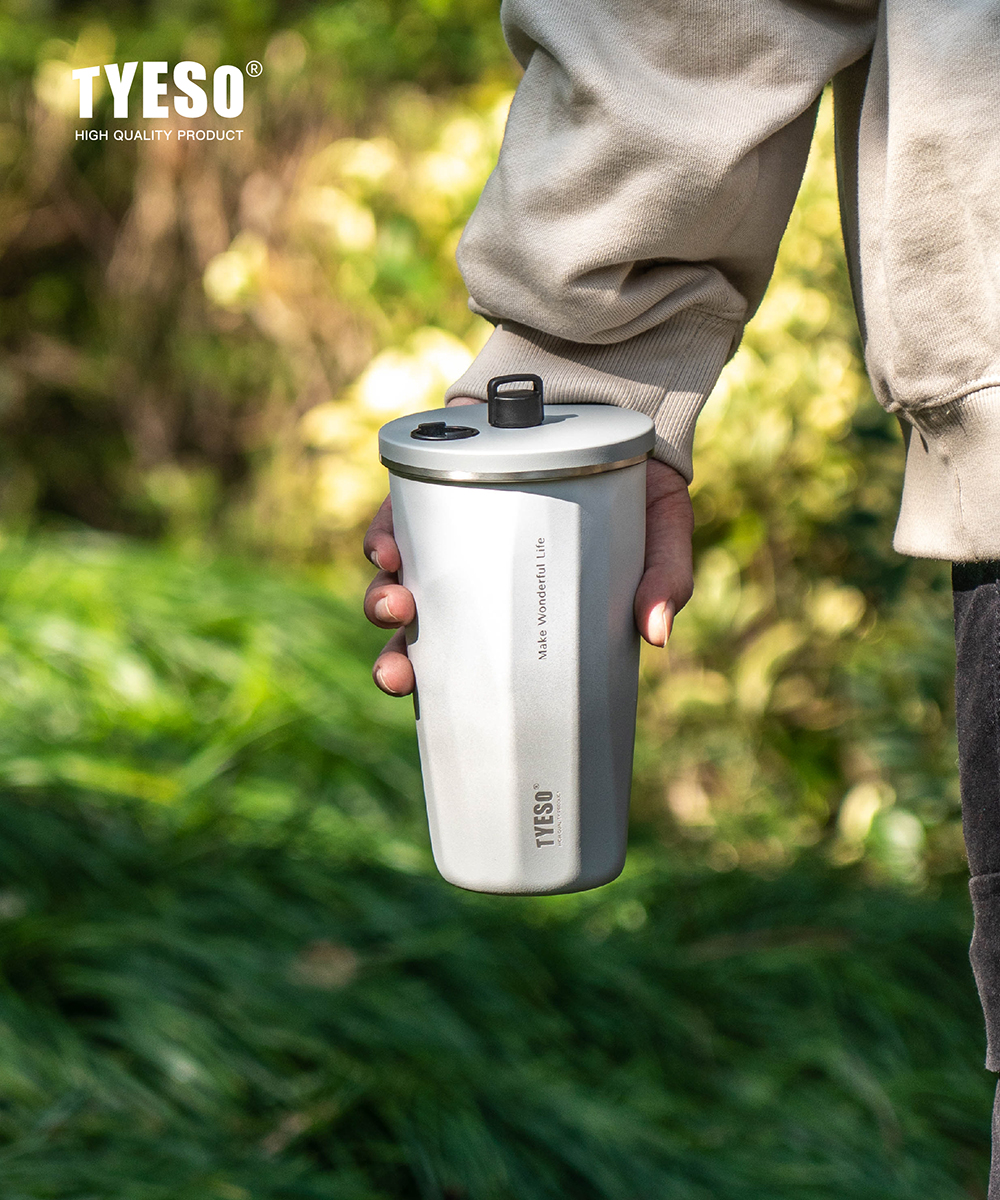 Cốc giữ nhiệt chân không TYESO dung tích 600ml Giữ lạnh và nóng trong ...