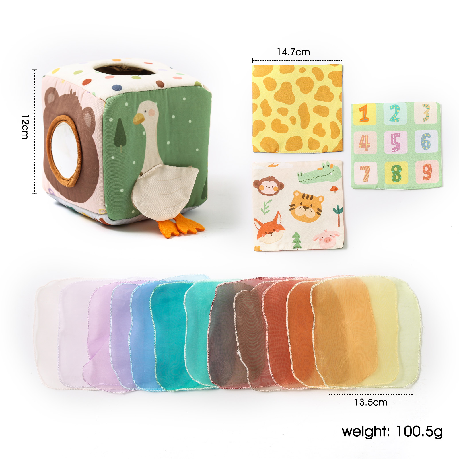 Mô tả Bé Montessori Đồ Chơi Magic Hộp Khăn Giấy Giáo Dục Hoạt Động Học Tập Cảm Giác Đồ Chơi Cho Trẻ Em Vui Nhộn Kotak Khăn Giấy Bận Rộn Ban Trò Chơi Cho Bé - 3