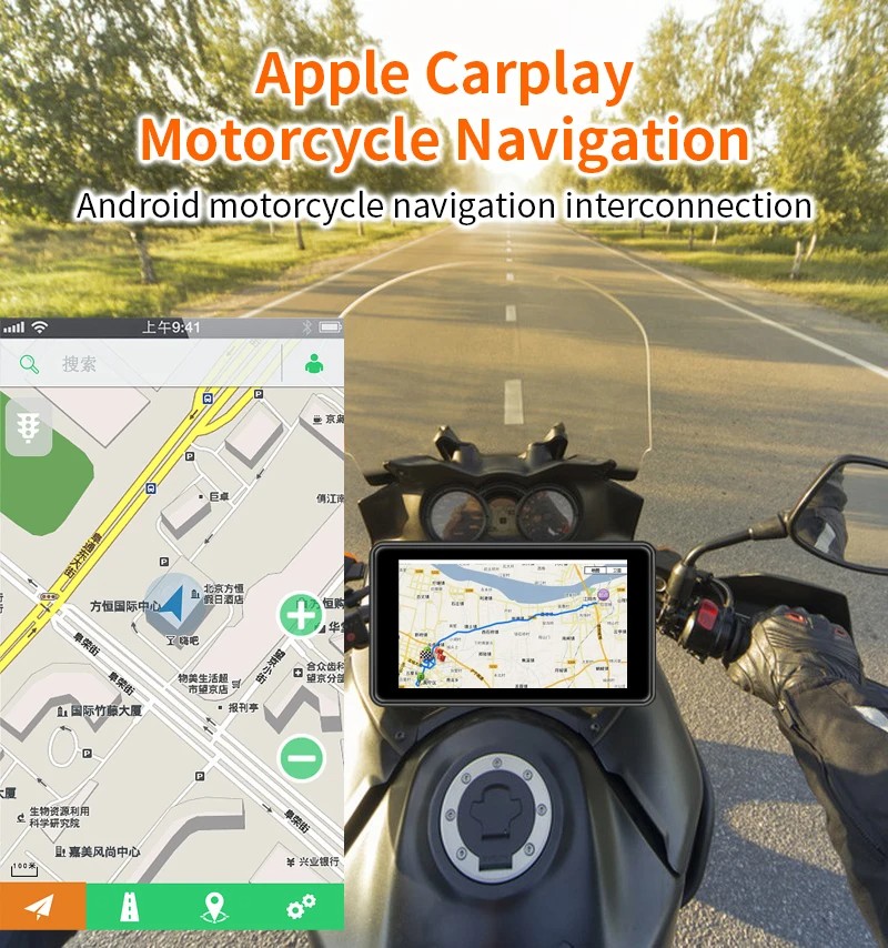 Chi tiết kết nối Ekleva CarPlay xe máy
