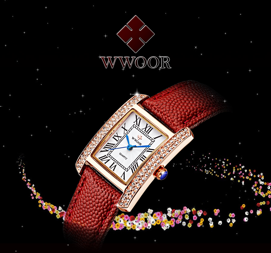 Mô tả Đồng Hồ Quartz Chống Thấm Nước Wwoor 8806 - 1