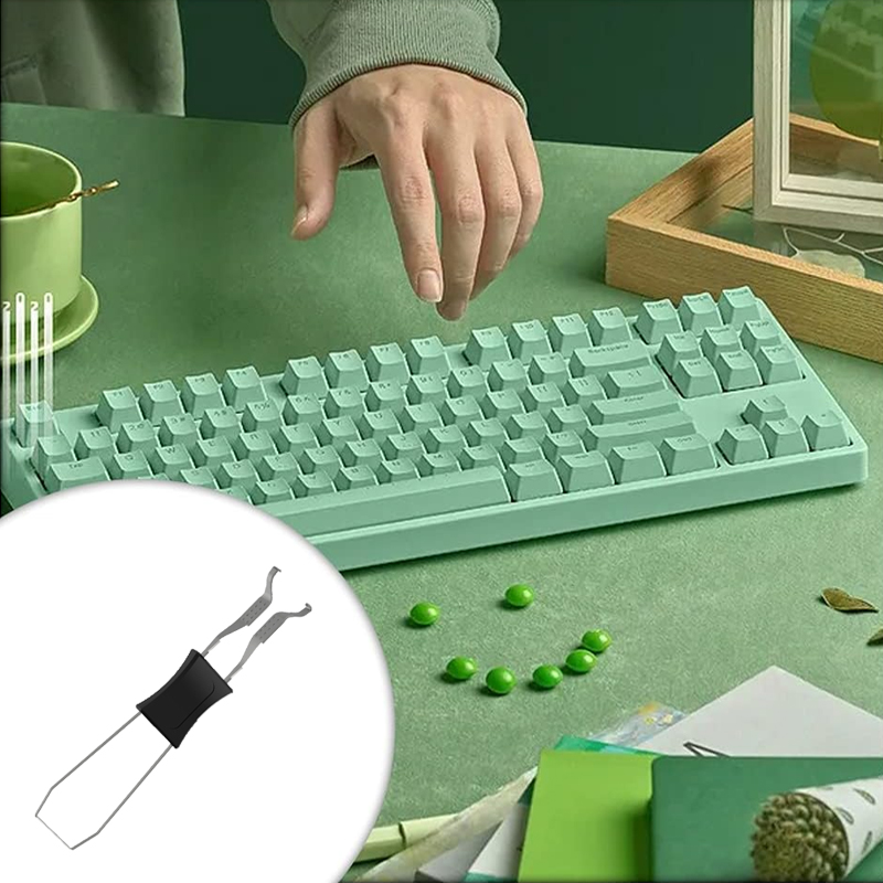 Công cụ tháo gỡ Keycap Đầu đôi 2 trong 1 Thép không gỉ Keycap Lifter ...