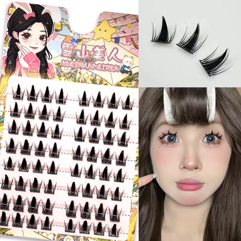 Lông mi giả Derf mi giả anime 10 hàng Tái sử dụng mi cáo 12mm,mi cáo ...