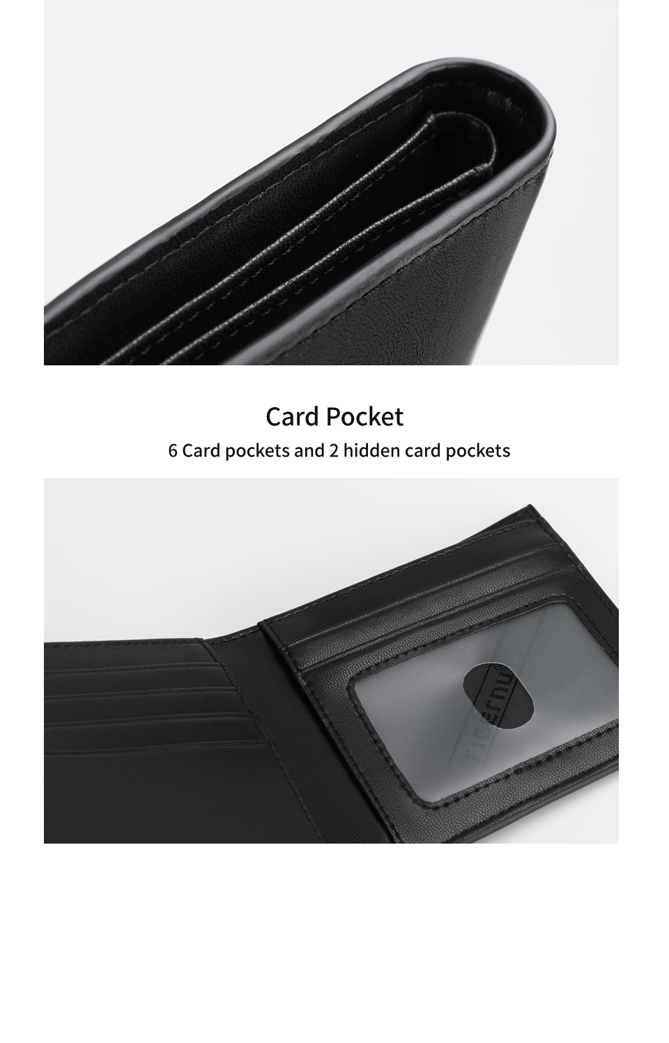Mô tả Tigernu 8006 Ví Ngắn Gập Đôi Chống RFID Kèm Hộp Đựng Cao Cấp - 7