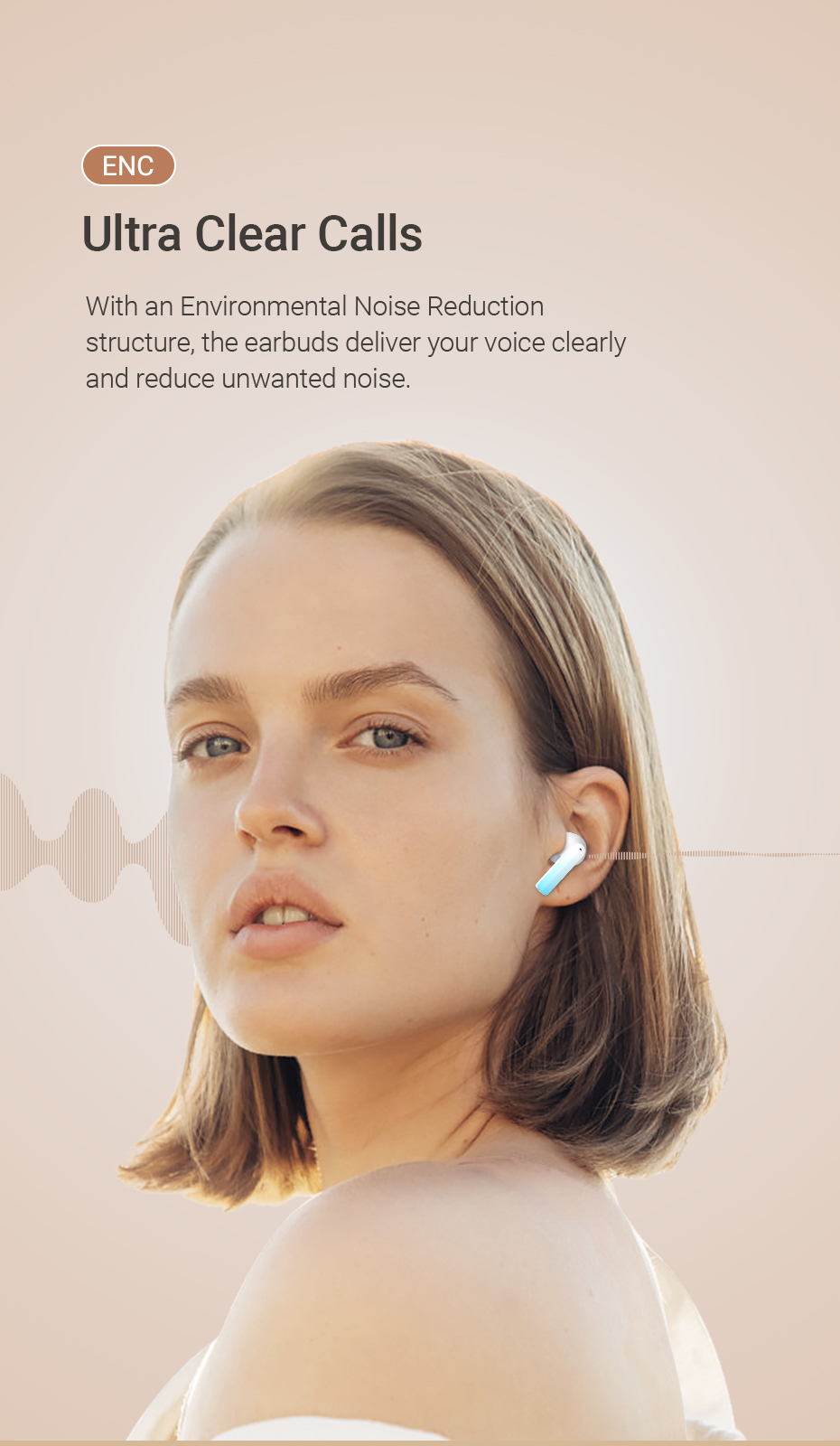 Mô tả Tai Nghe Không Dây Vention Elf E04 TWS IPX5 Bluetooth 5.3 TWS HD Âm Thanh Nổi Thấp Kèm Mic - 4
