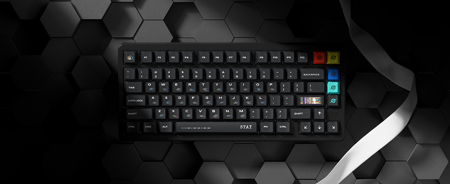 Womier 134 Phím Starlight Dye Sub Keycaps Cherry Profile Tùy chỉnh Cơ ...