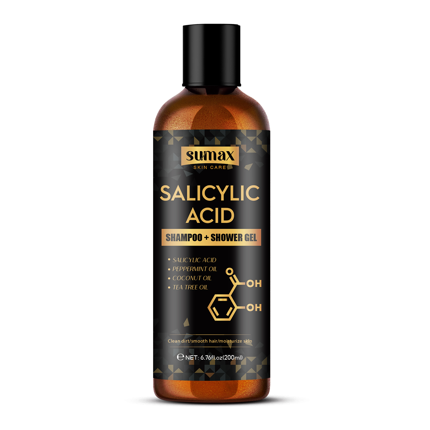 Mô tả Sữa tắm 2 trong 1 Sumax Salicylic acid 200ml sữa tắm nam dưỡng ẩm cho da, làm sạch da và để lại hương thơm cơ thể làm dịu cơ thể và tâm trí - 7