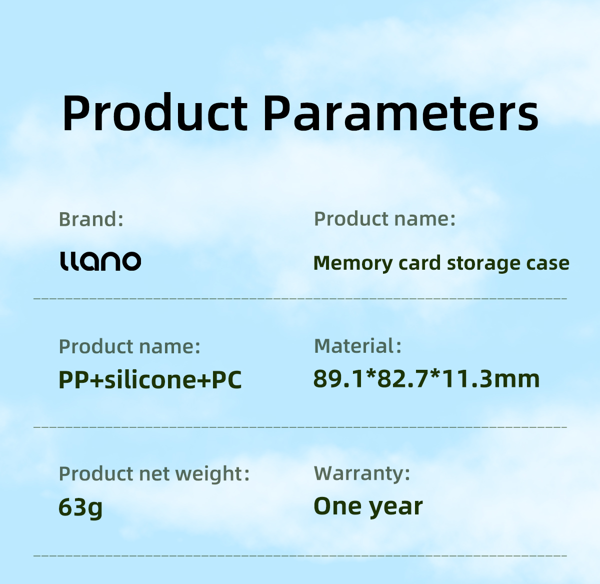 Mô tả Hộp đựng thẻ Llano Hộp đựng thẻ nhớ chống nước & chống sốc cho thẻ SD / Micro SD TF Hộp đựng thẻ lưu trữ Hộp bảo vệ có nhãn - 10