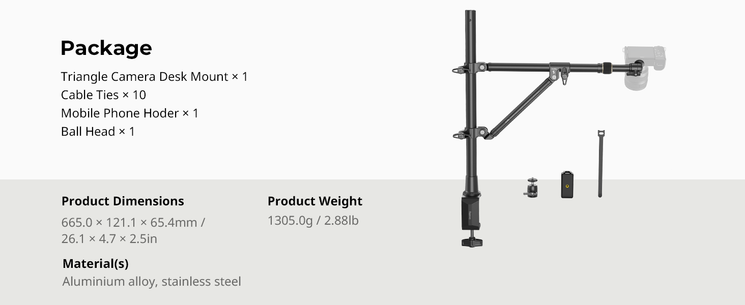 Giá đỡ hỗ trợ chụp ảnh để bàn hình tam giác SmallRig 4304 | Shopee Việt Nam