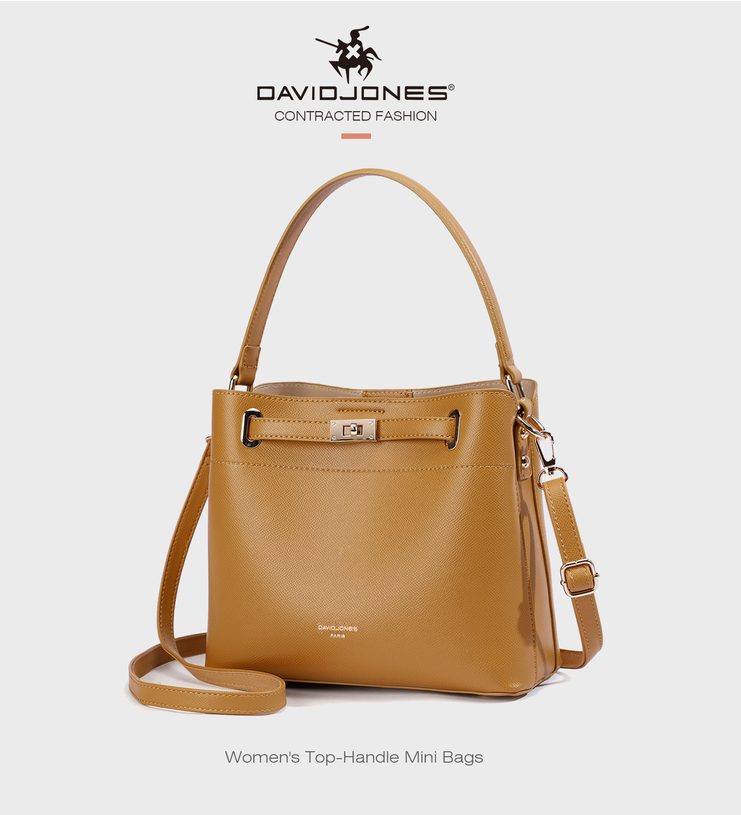 Mô tả Túi xách nữ DAVID JONES da pu thời trang 2023 - 2
