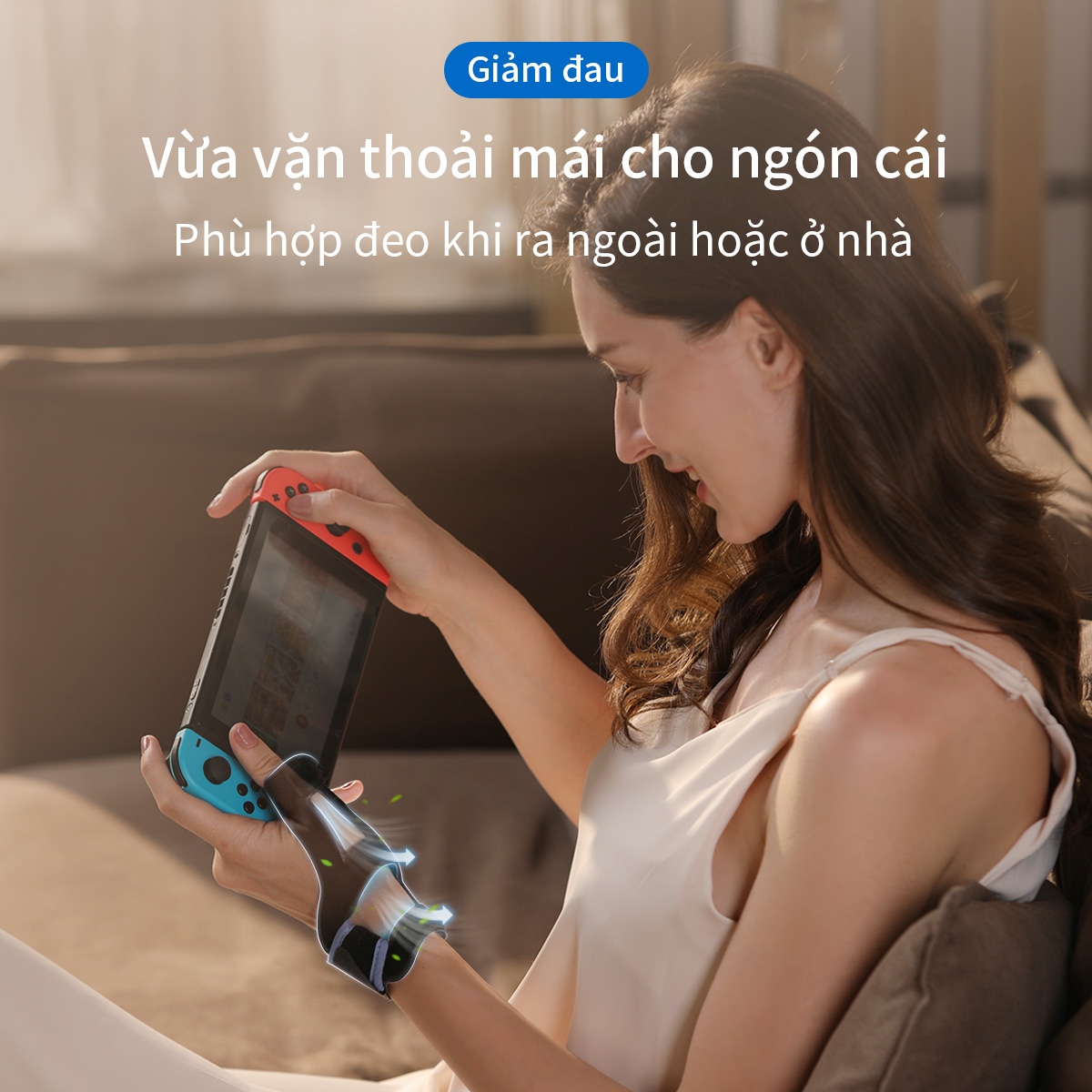 Mô tả Dụng cụ đeo ngón tay cái VELPEAU - thanh nẹp Spica có thể đảo chiều cổ tay và ngón tay, đai đeo hỗ trợ CMC, dụng cụ giữ ổn định cho ngón tay, De Quervain's, viêm khớp, viêm gân, giảm đau ống cổ tay - 4