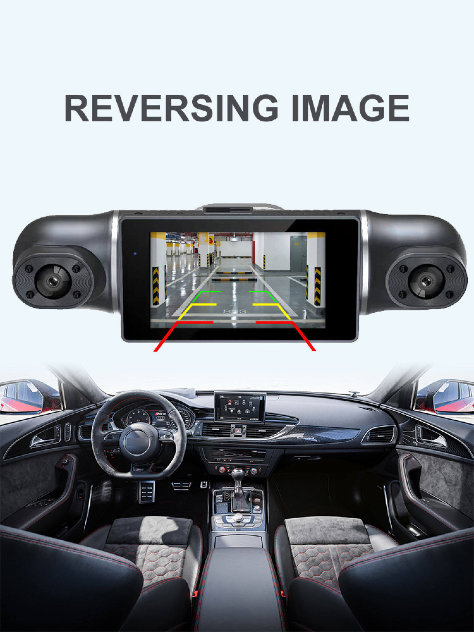 Camera hành trình Ekleva 4 kênh phụ kiện
