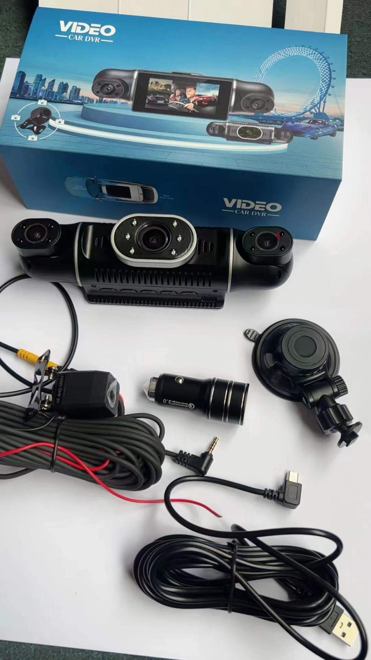 Camera hành trình Ekleva 4 kênh lắp đặt