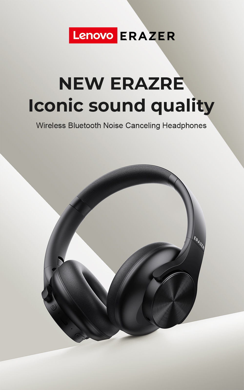 Lenovo ERAZER G50 Tai nghe Bluetooth không dây Giảm tiếng ồn âm thanh ...