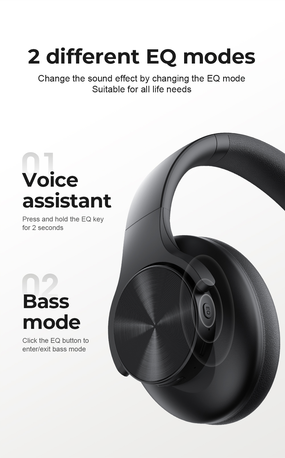 Lenovo ERAZER G50 Tai nghe Bluetooth không dây Giảm tiếng ồn âm thanh ...