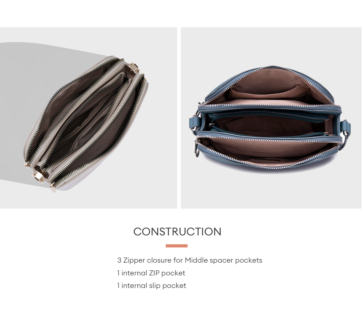 Mô tả David Jones Paris 2025 Xuân Hè Bộ Sưu Tập Mới Thiết Kế Nữ Đeo Ngang Túi Da pu Nữ Mềm Mại Và Mềm Mại - 7