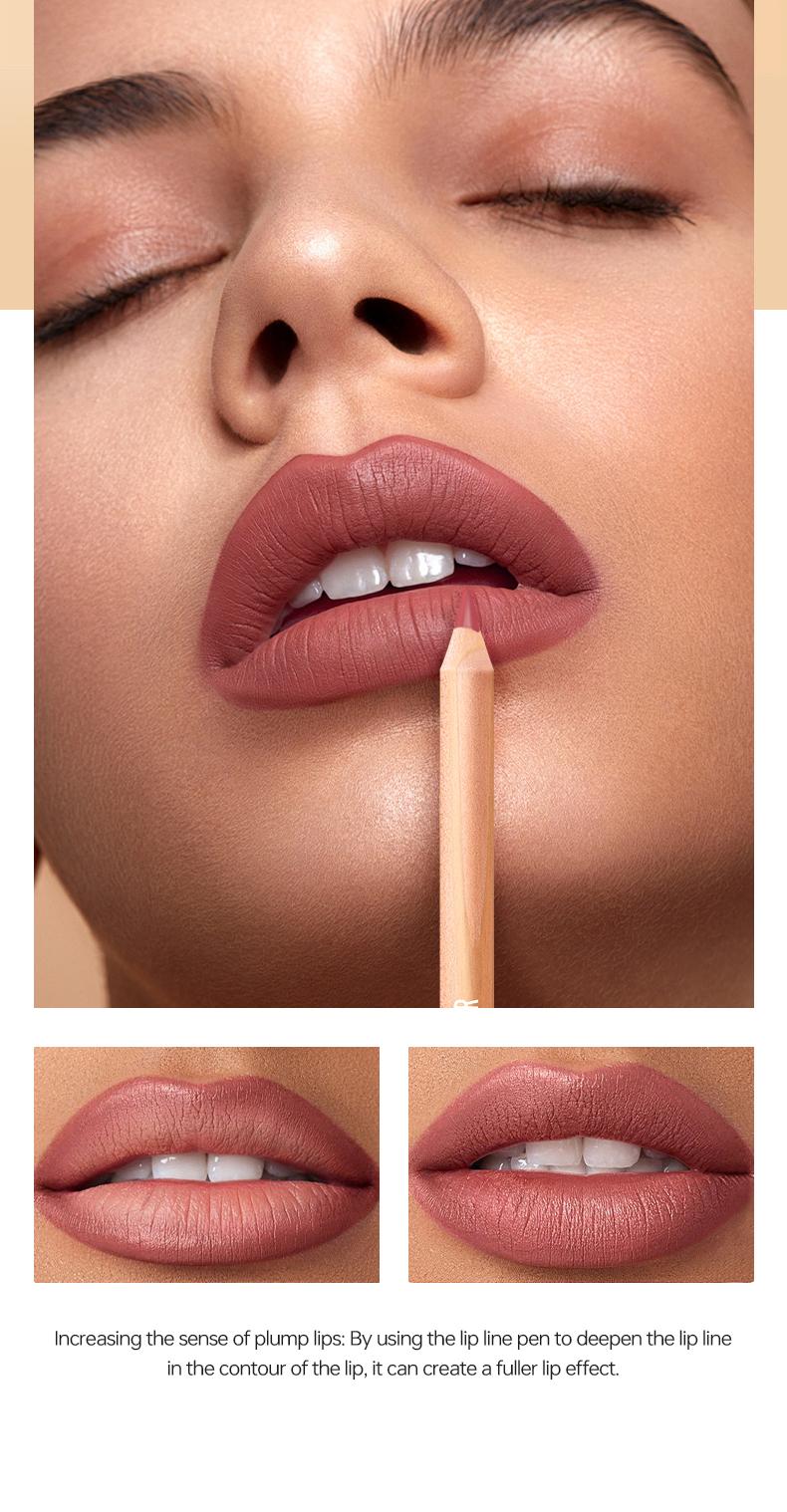 Mô tả Pudaier Creamy 12 Màu Series Lip Liner Set Matte Lipstick Chống Thấm Nước Lâu Dài Son Lót Bộ Phác Thảo Môi Trang Điểm - 2