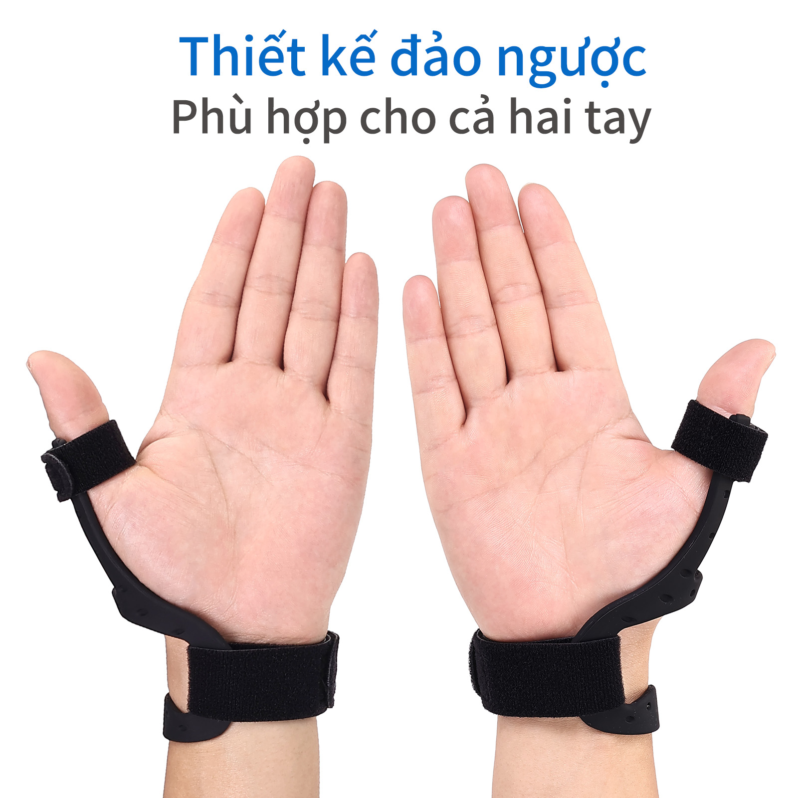 Mô tả Dụng cụ hỗ trợ ngón tay cái VELPEAU chất liệu silicon - Nẹp ổn định bán cứng không thấm nước cho viêm gân, De Quervains, Viêm khớp, Trigger Finger, phù hợp với cả hai tay - 6