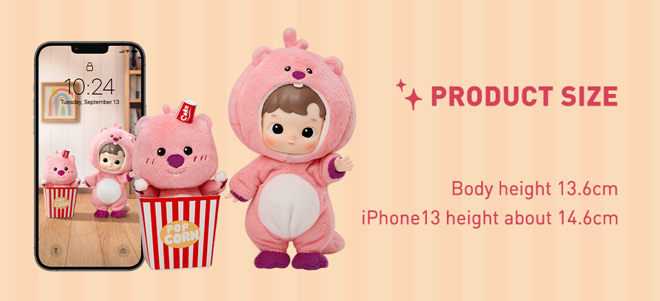 POP MART HACIPUPU × ZANMANG LOOPY Action Figure | Shopee