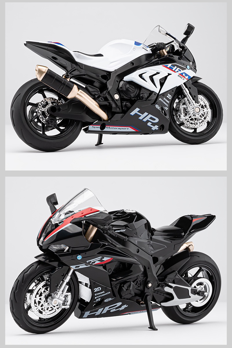 Tỉ Lệ 1: 12 BMW HP4 Hợp Kim Xe Máy Mô Hình Diecast Xe Âm Thanh Ánh Sáng ...