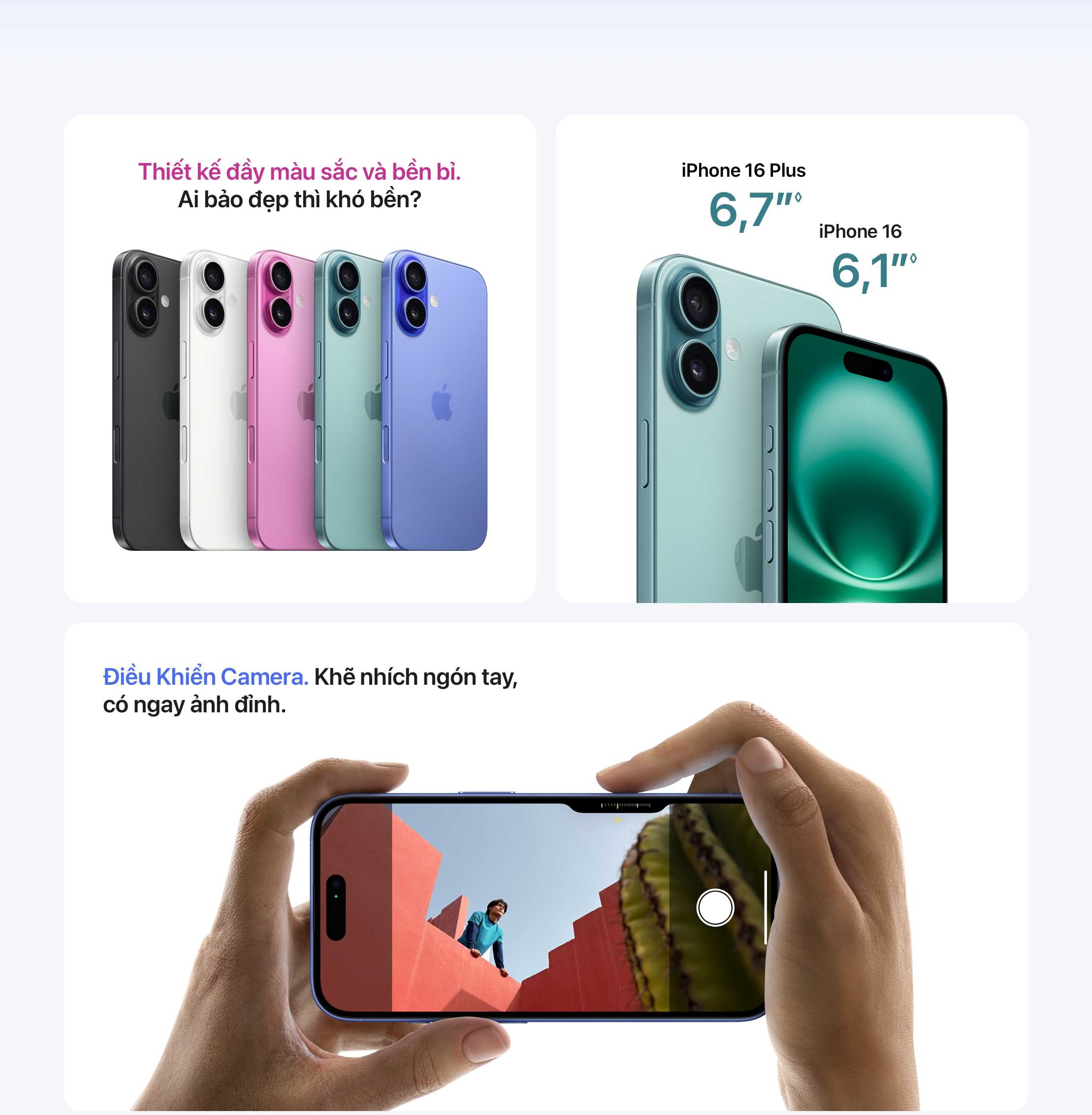Mô tả Điện thoại Apple iPhone 16 128GB - 2