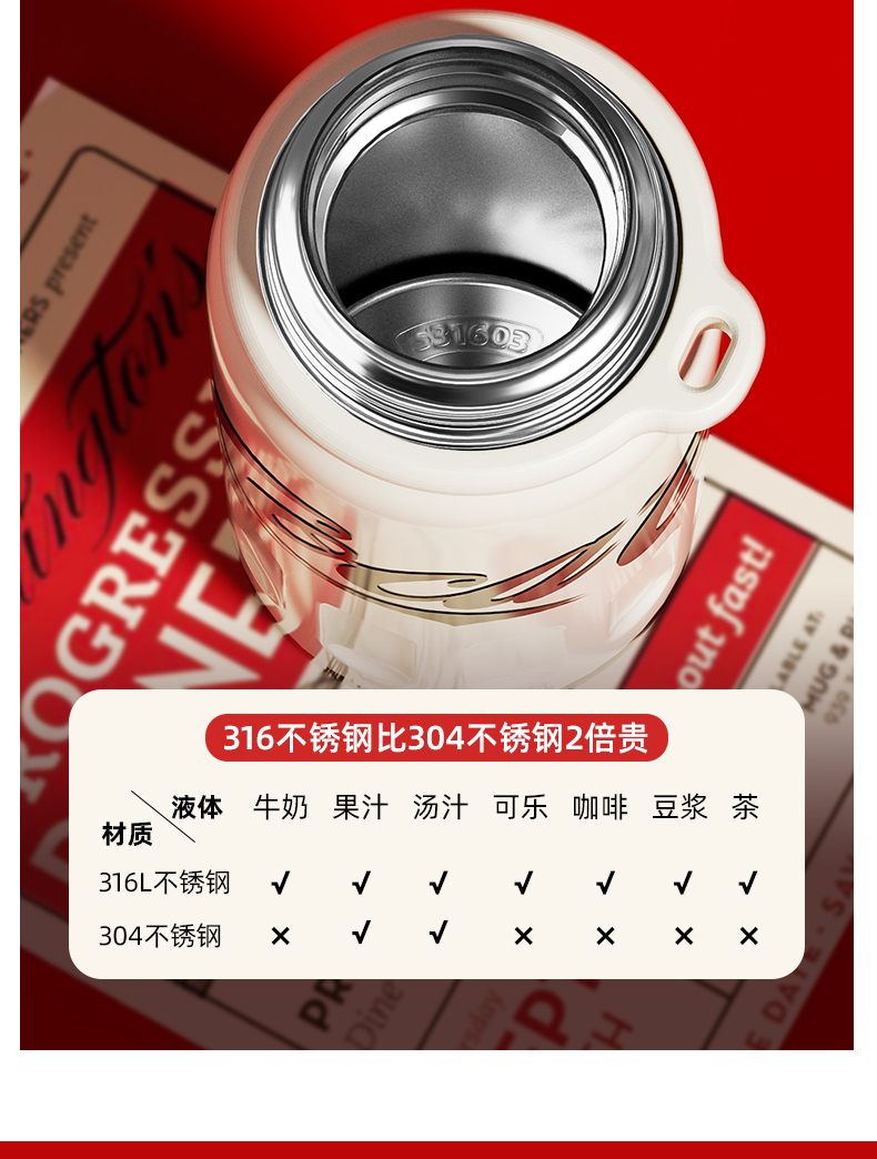 Mô tả Insulated cup Germ capacity 500ml 316 grade stainless steel material Coca Cola Co branded - 4