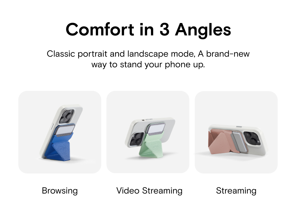 Mô tả Moft Snap on Phone Stand Wallet MOVASTM - Ví từ tính Tương thích với dòng iPhone 12 / 13 / 14 / 15 / 16 - 3