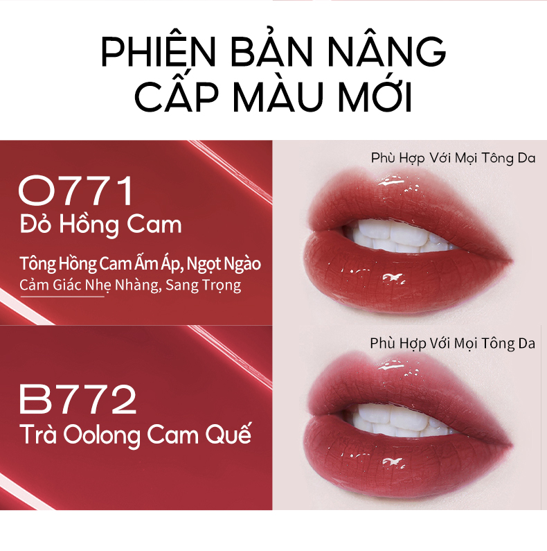 Mô tả Son kem COLORKEY 1.7g lâu trôi trang điểm màu tươi sáng tùy chọn - 6