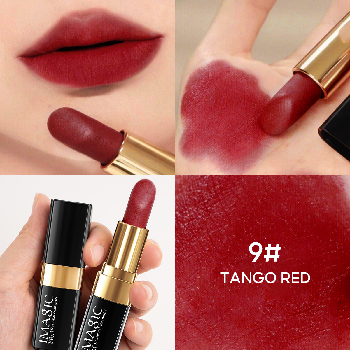 Mô tả Son Lì IMAGIC LP-205 12 Màu Tùy Chọn Kháng Nước Lâu Trôi 37g - 2