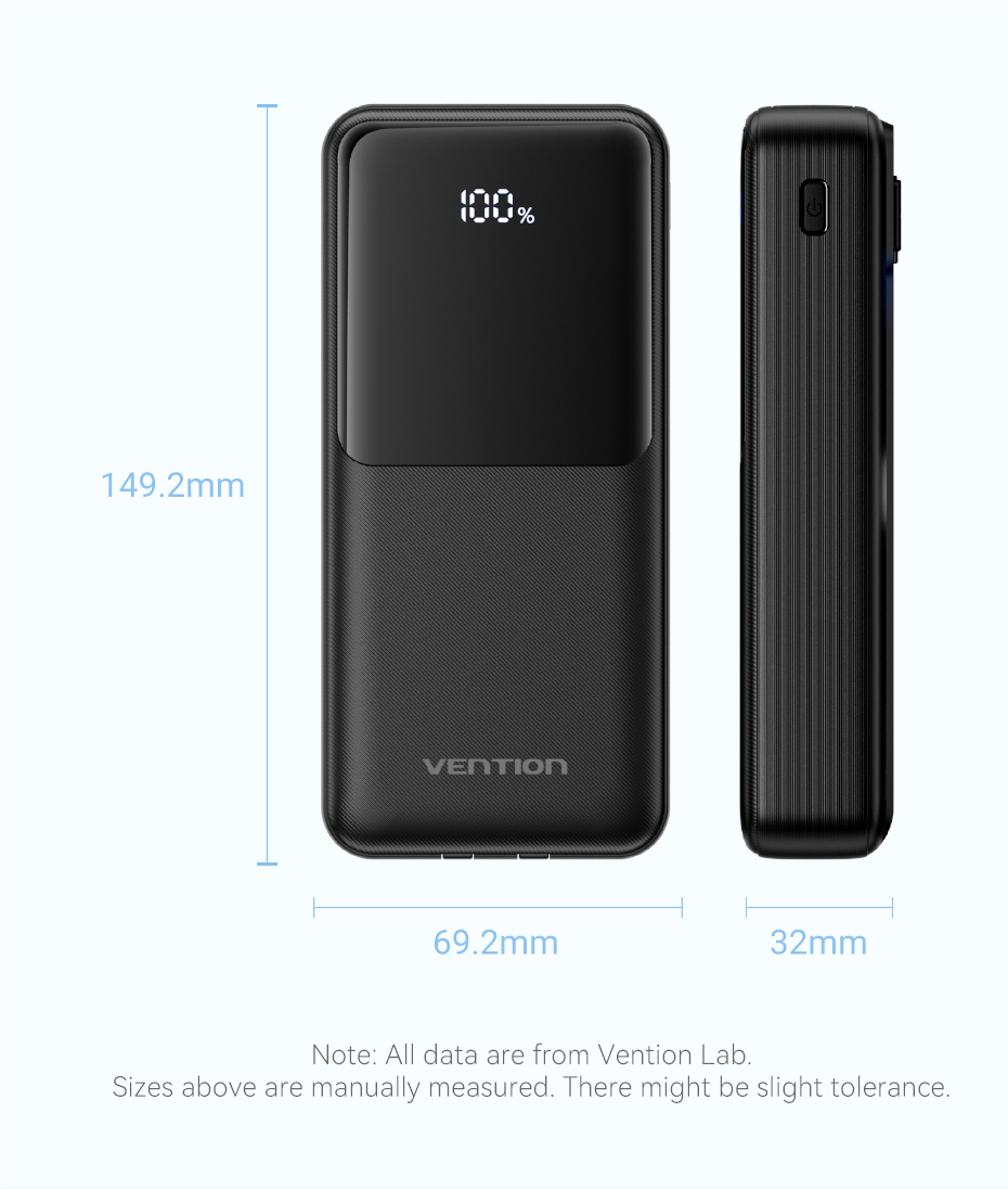 Pin dự phòng Vention cho iPhone, Android