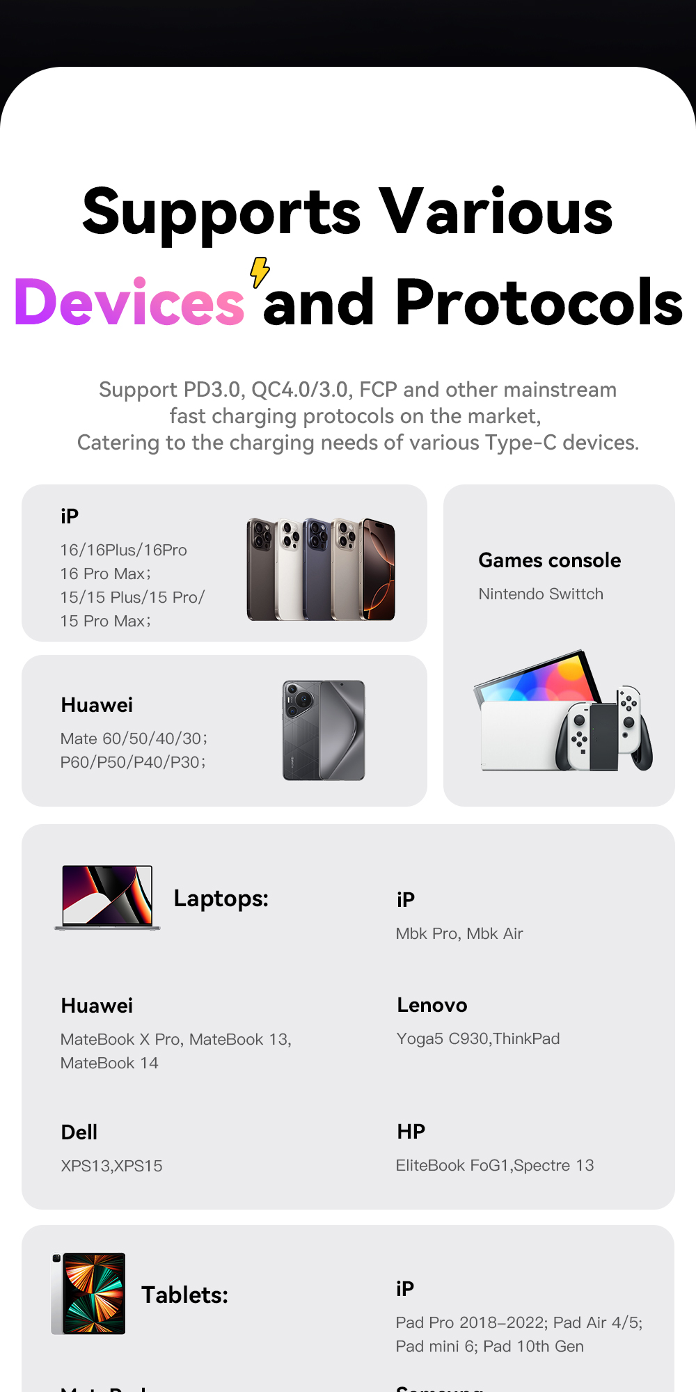 Mô tả Essager Type C 60W Type-C Cáp dữ liệu sạc nhanh Type C cho huawei Infinix ip16 15 - 7
