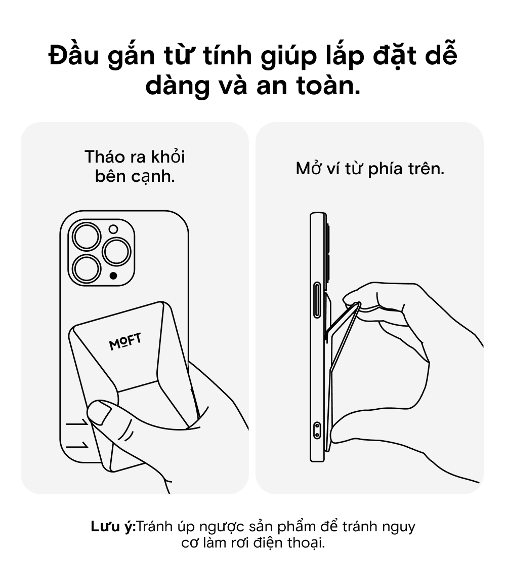 MOFT MOVAS Ví Magnetic - Góc nhìn 10