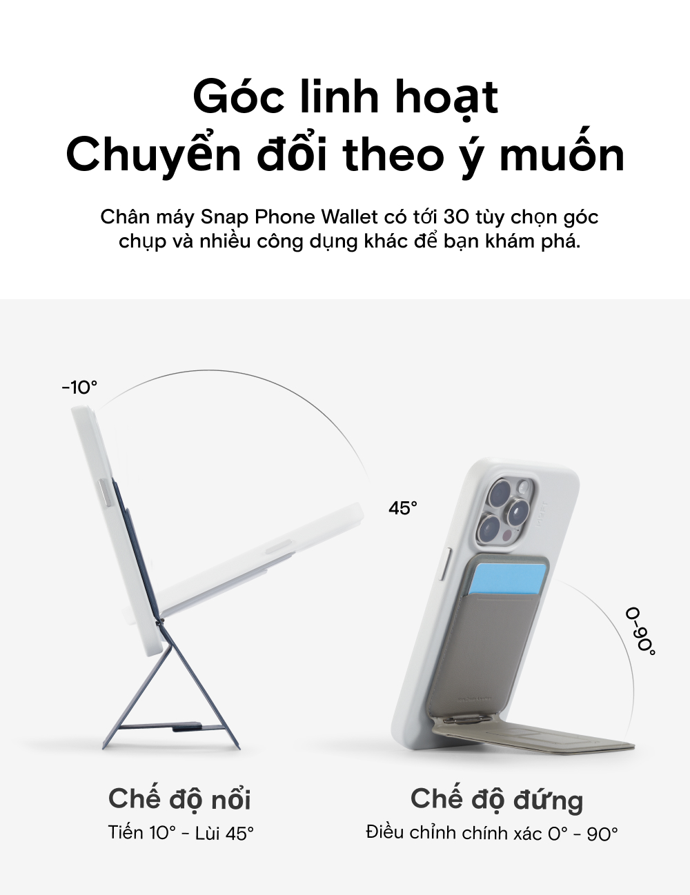 MOFT Snap 3-in-1 tương thích MagSafe