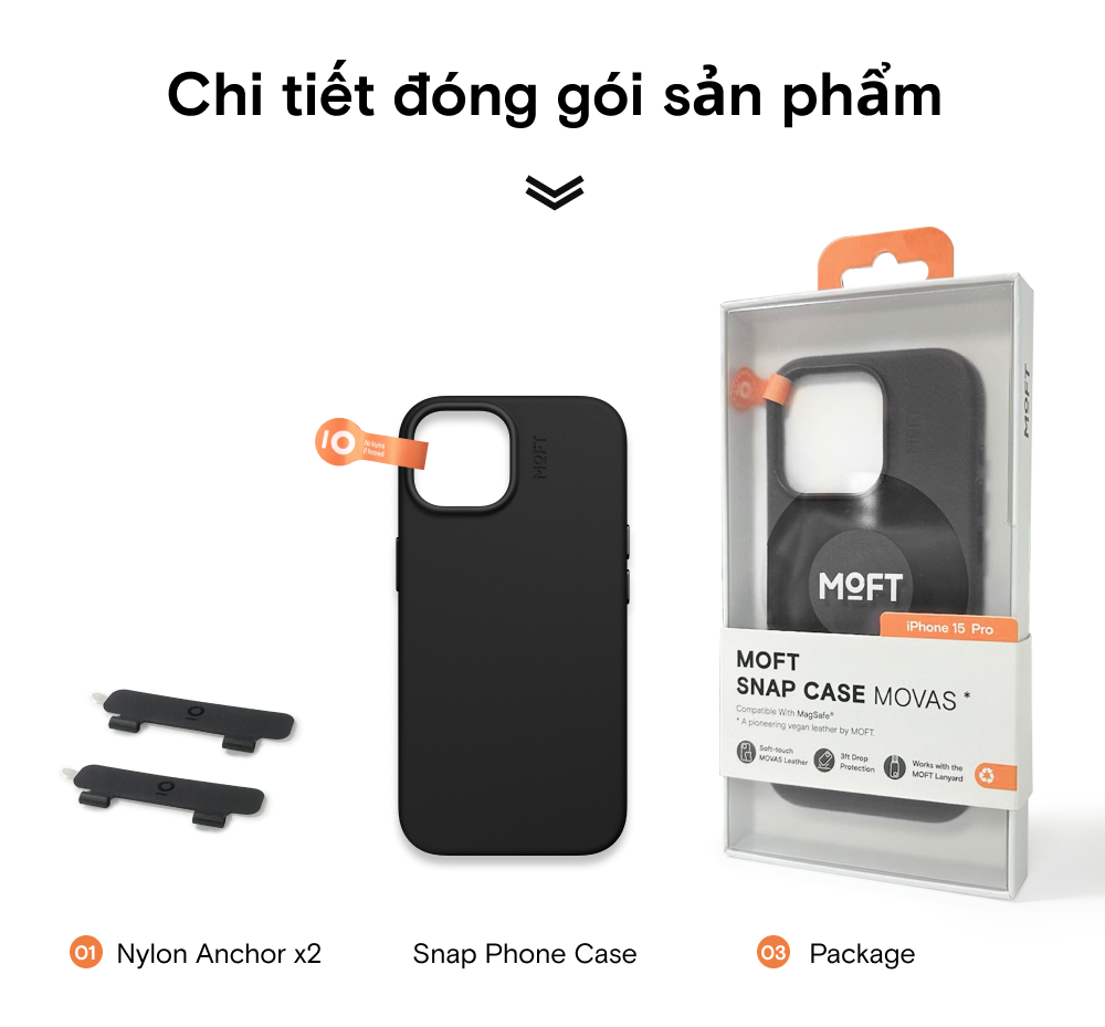 Mô tả MOFT Snap Phone Case MOVAS™Ốp điện thoại MOFT có thể tương thích với mọi phong cách - 11